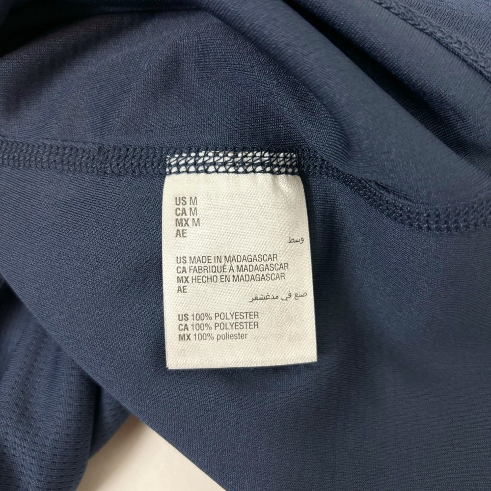 Ideology Crew Neck T Shirt in Indigo Sea Size M - Picture 4 of 6
